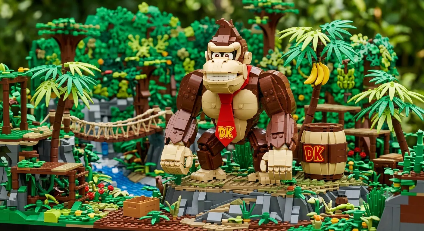 Filtración LEGO: Set arcade de Donkey Kong con precio y fecha