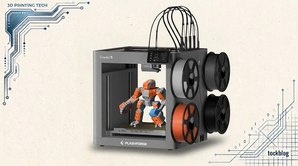 Flashforge Creator 5: Análisis técnico de una impresora 3D industrial para entornos profesionales